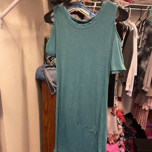 Teal dress